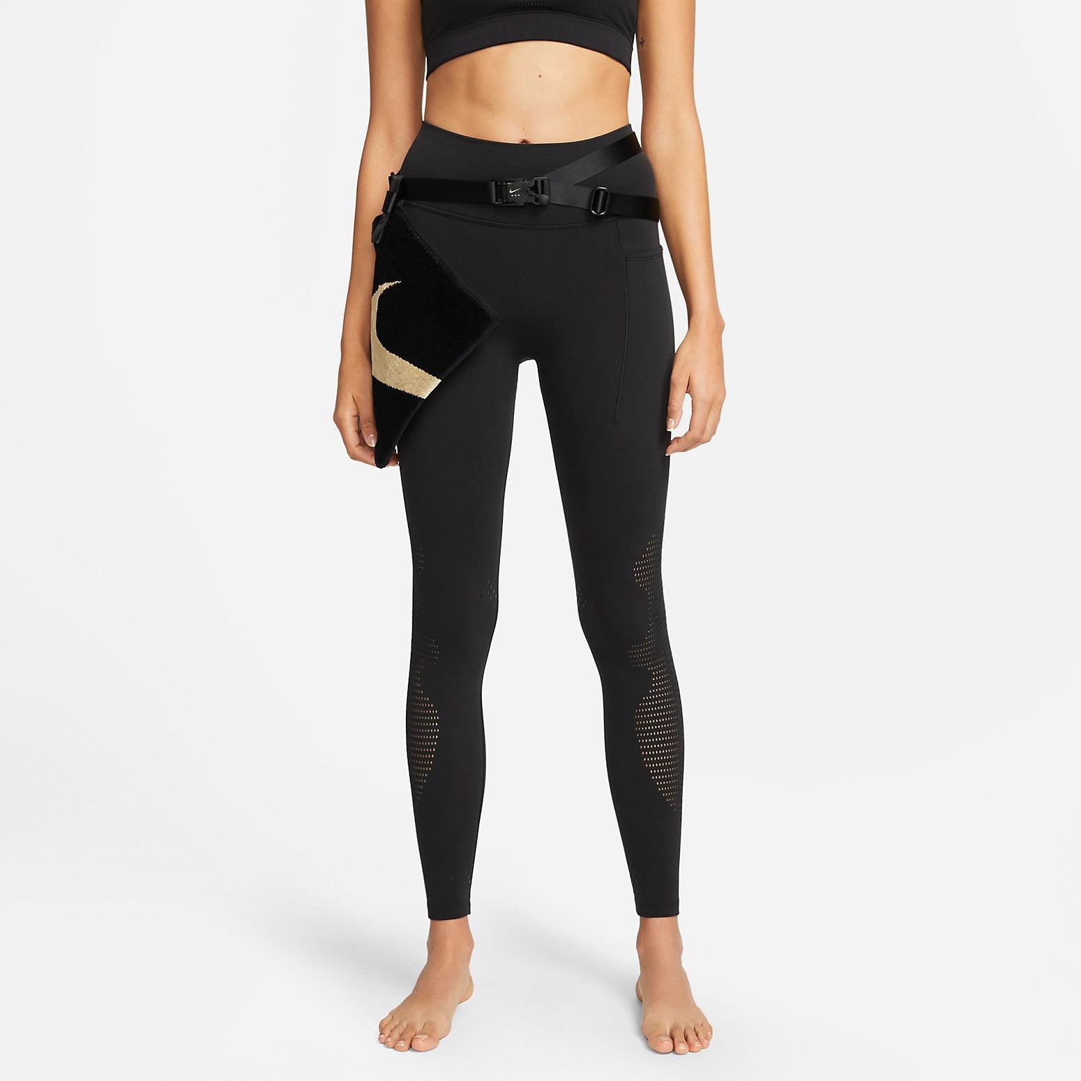 (WMNS) Nike x Matthew M. Williams NRG Dri-Fit Leggings 'Black' DD9427-010