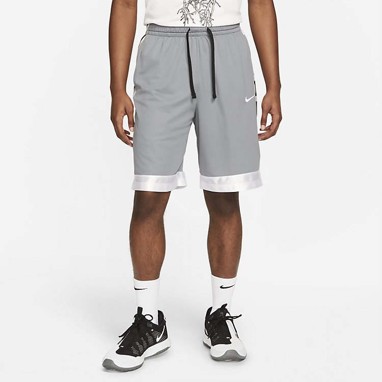 Nike Dri-fit Elite Stripe Basketball Shorts 'Cool Grey' CV1748-065