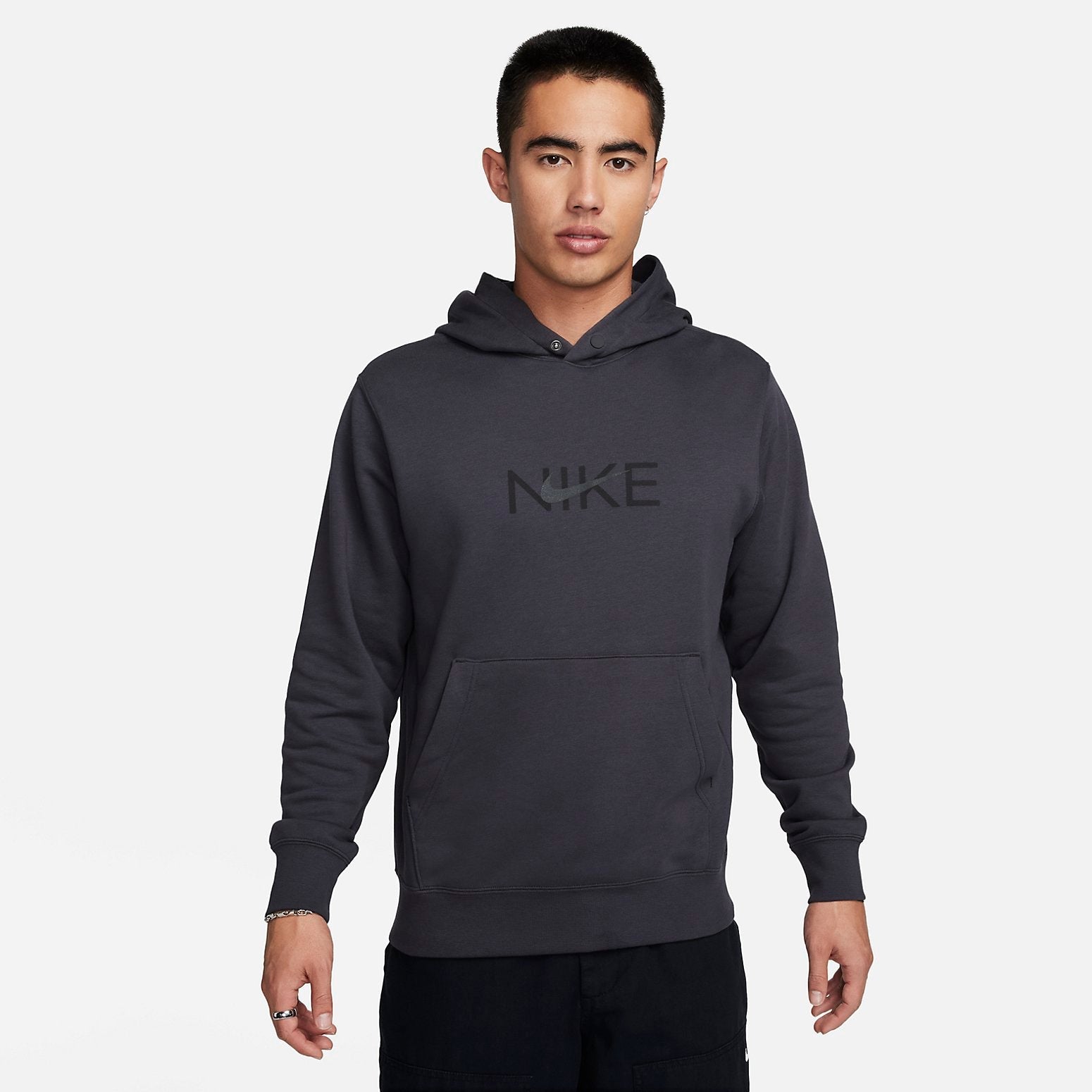 Nike Sportswear French Terry Pullover Hoodie 'Anthracite' FZ4765-060