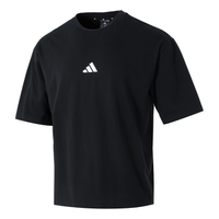 adidas Future Icon Small Logo T-Shirt Asia Sizing 'Black' JC5338