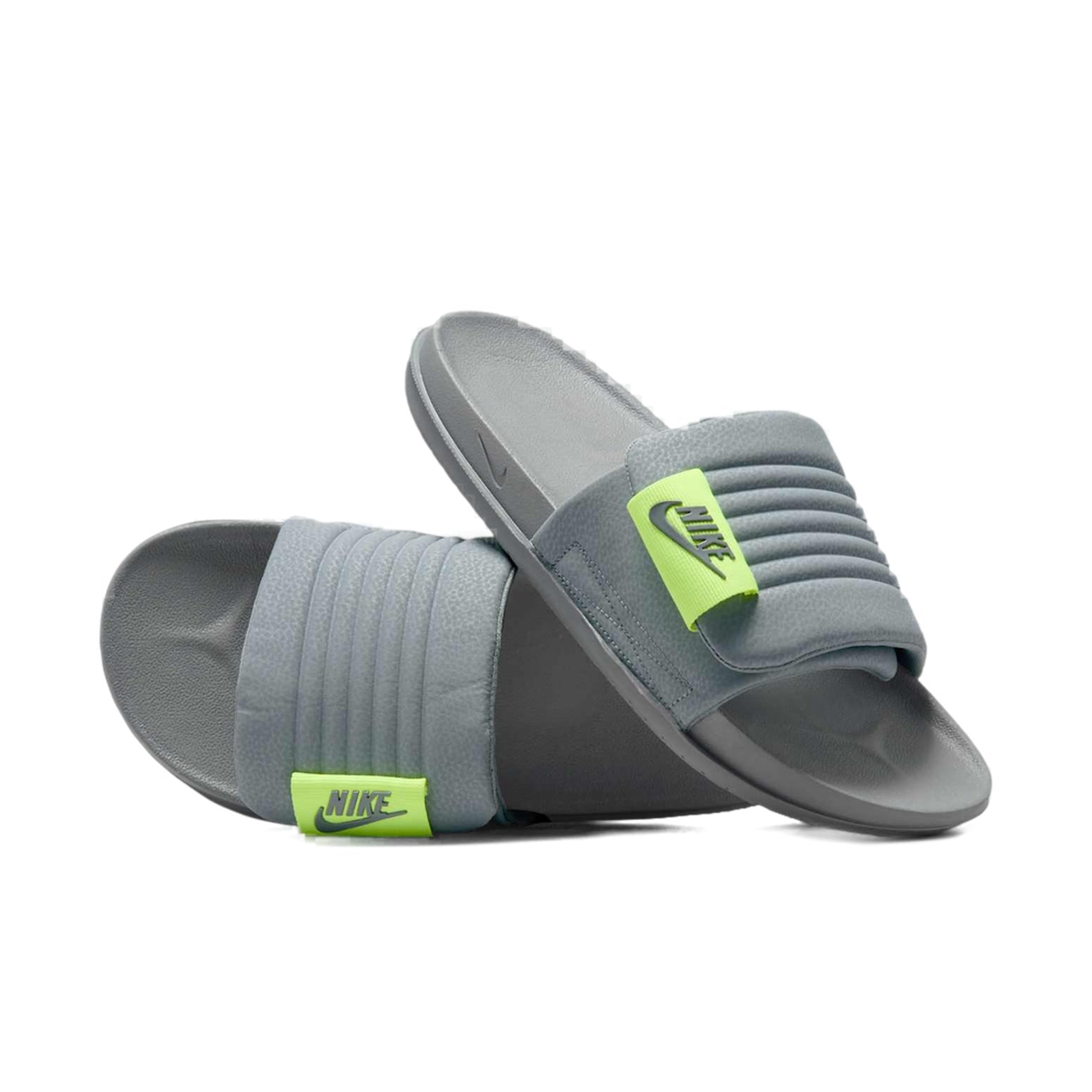 Nike Offcourt Adjust Slides 'Cool Grey Volt' DQ9624-006