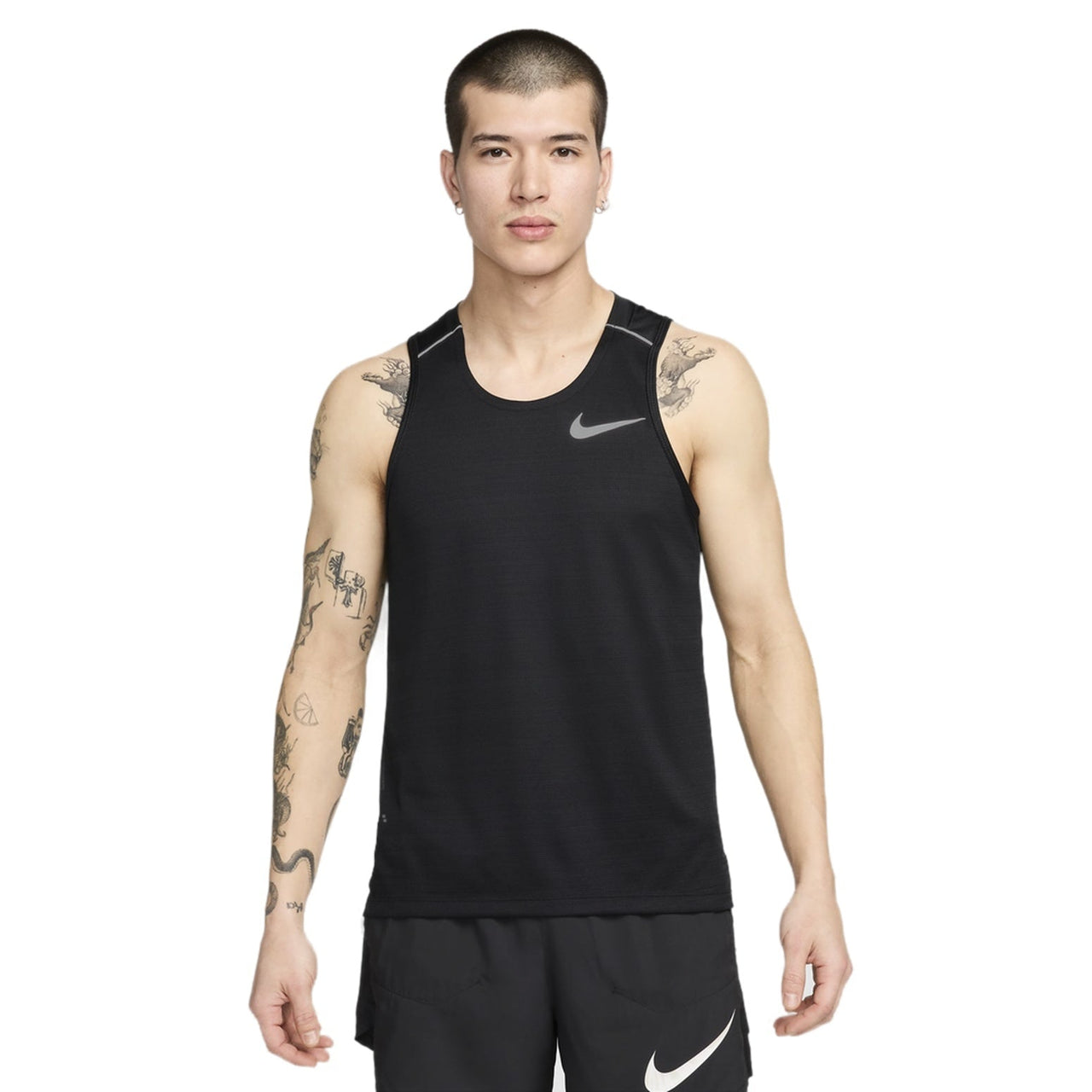 Nike Dri-Fit Casual Sports Vest Asia Sizing 'Black' AJ7563-010