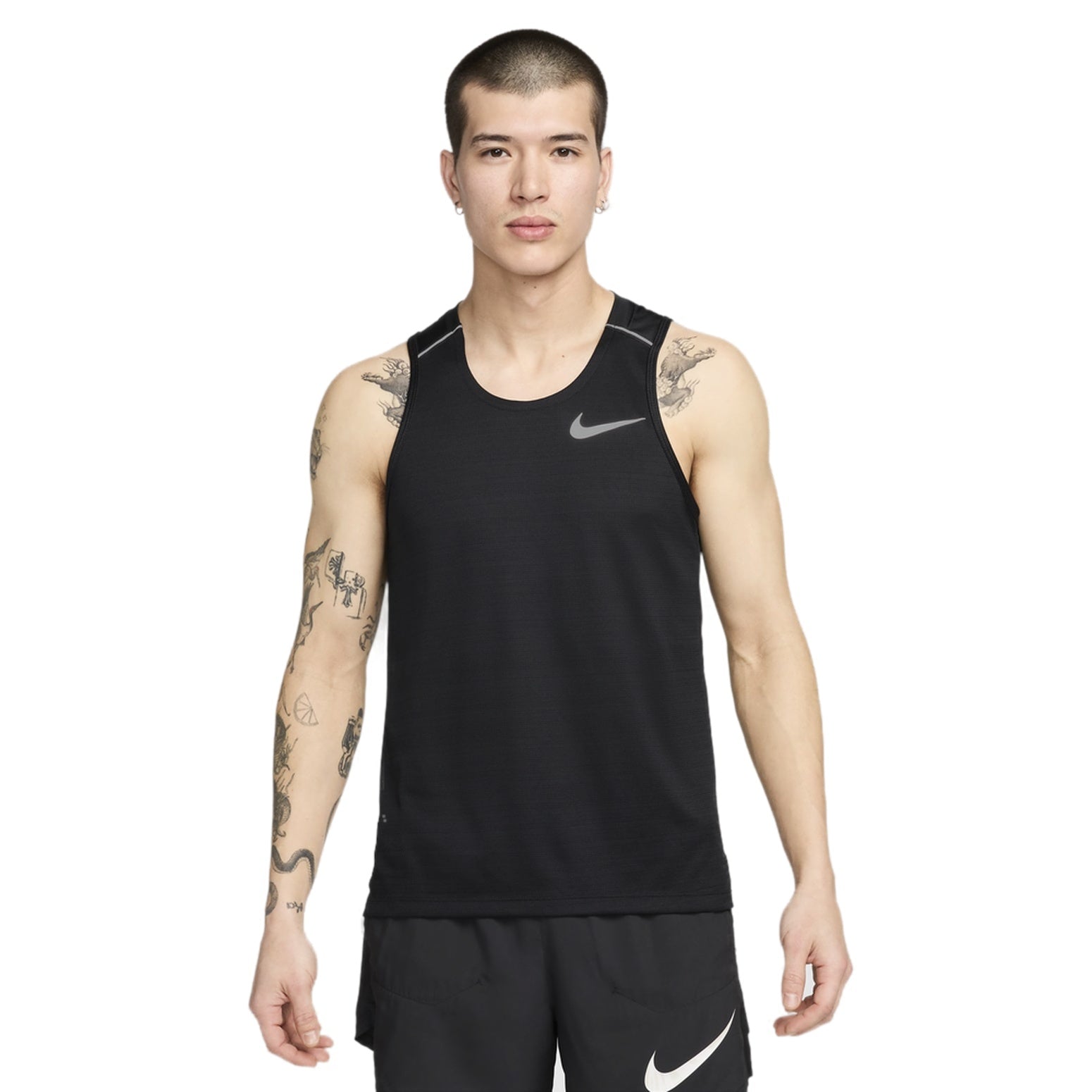 Nike Dri-Fit Casual Sports Vest Asia Sizing 'Black' AJ7563-010