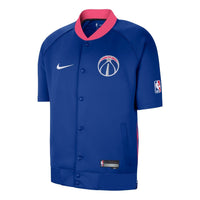 Nike Washington Wizards 2022/23 City Edition Showtime Raglan Full-Snap Jacket 'Navy Pink' DN8423-495