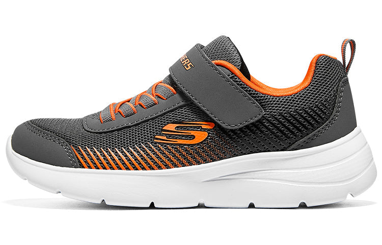 (GS) Skechers Microspec Gorza Shoes 'Grey Orange' 415016L-GYOR