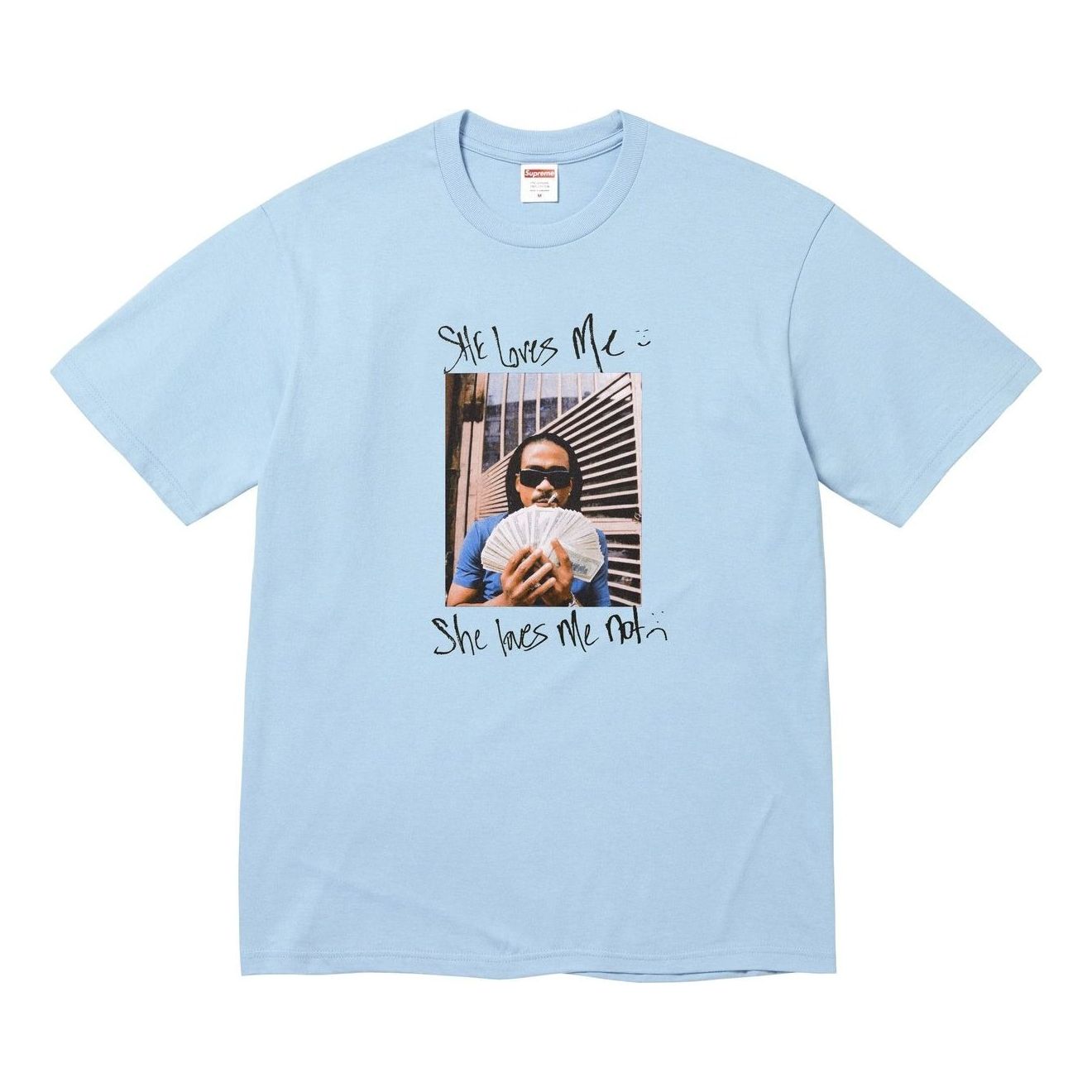 Supreme Max B T-Shirt 'Powder Blue' SS25T21-POWDER-BLUE