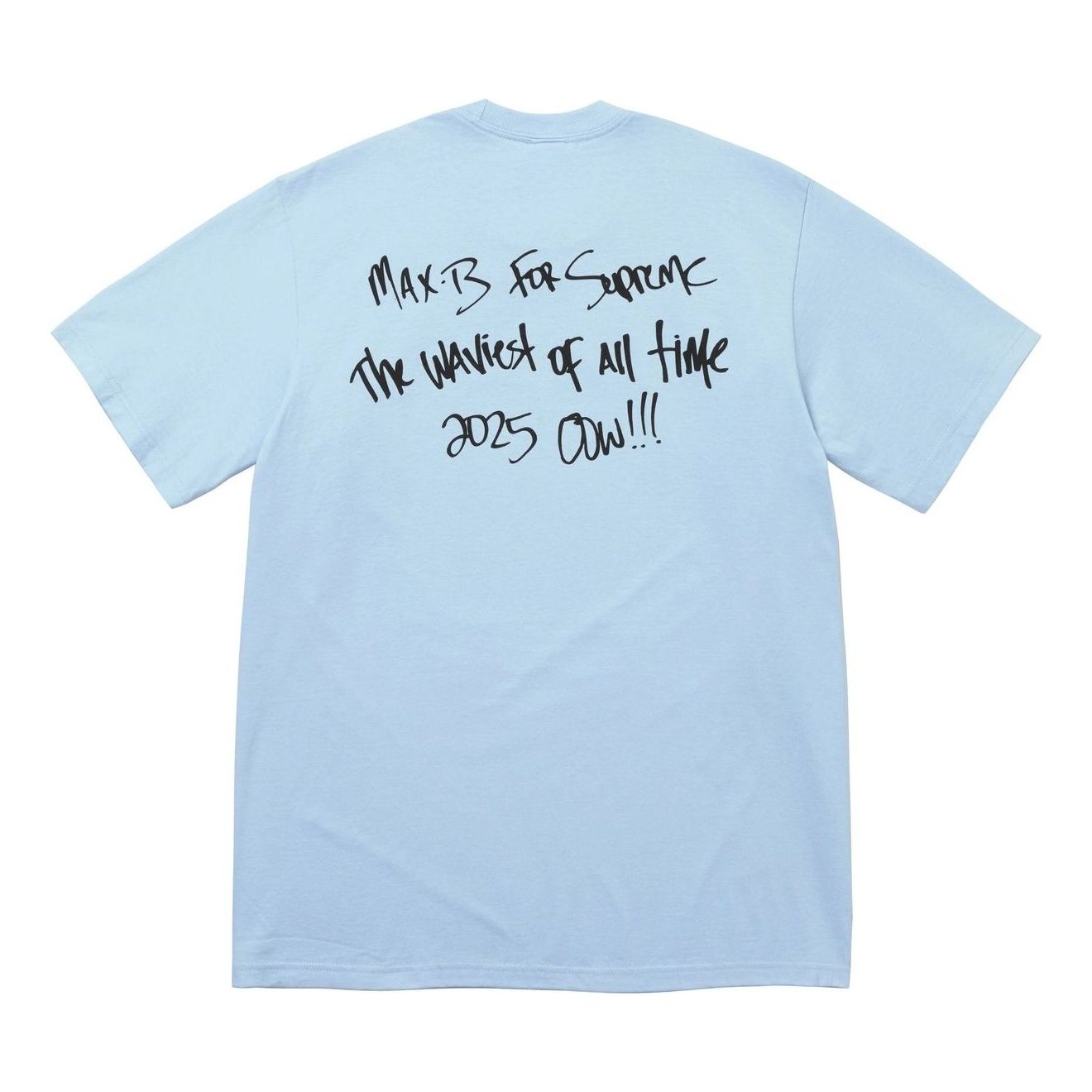 Supreme Max B T-Shirt 'Powder Blue' SS25T21-POWDER-BLUE