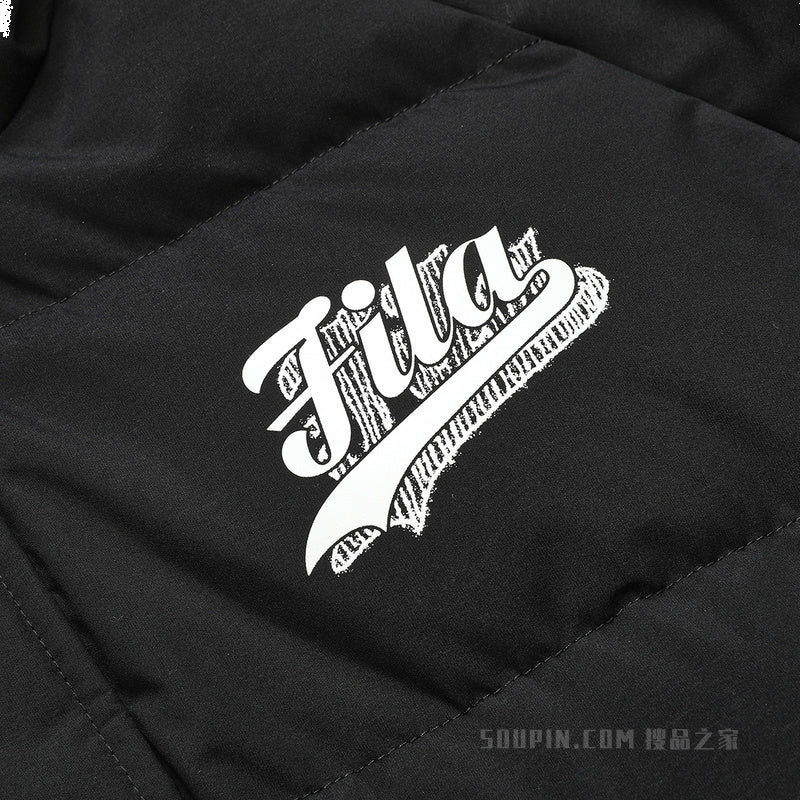 FILA FUSION Winter Down Jacket 'Black' T11M242908F-BK