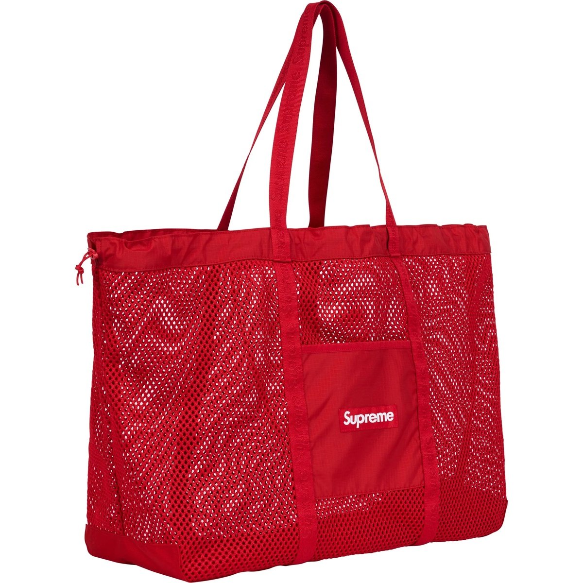 Supreme Mesh Tote Bag SS25 SS25 'Red' SS25B29-RED
