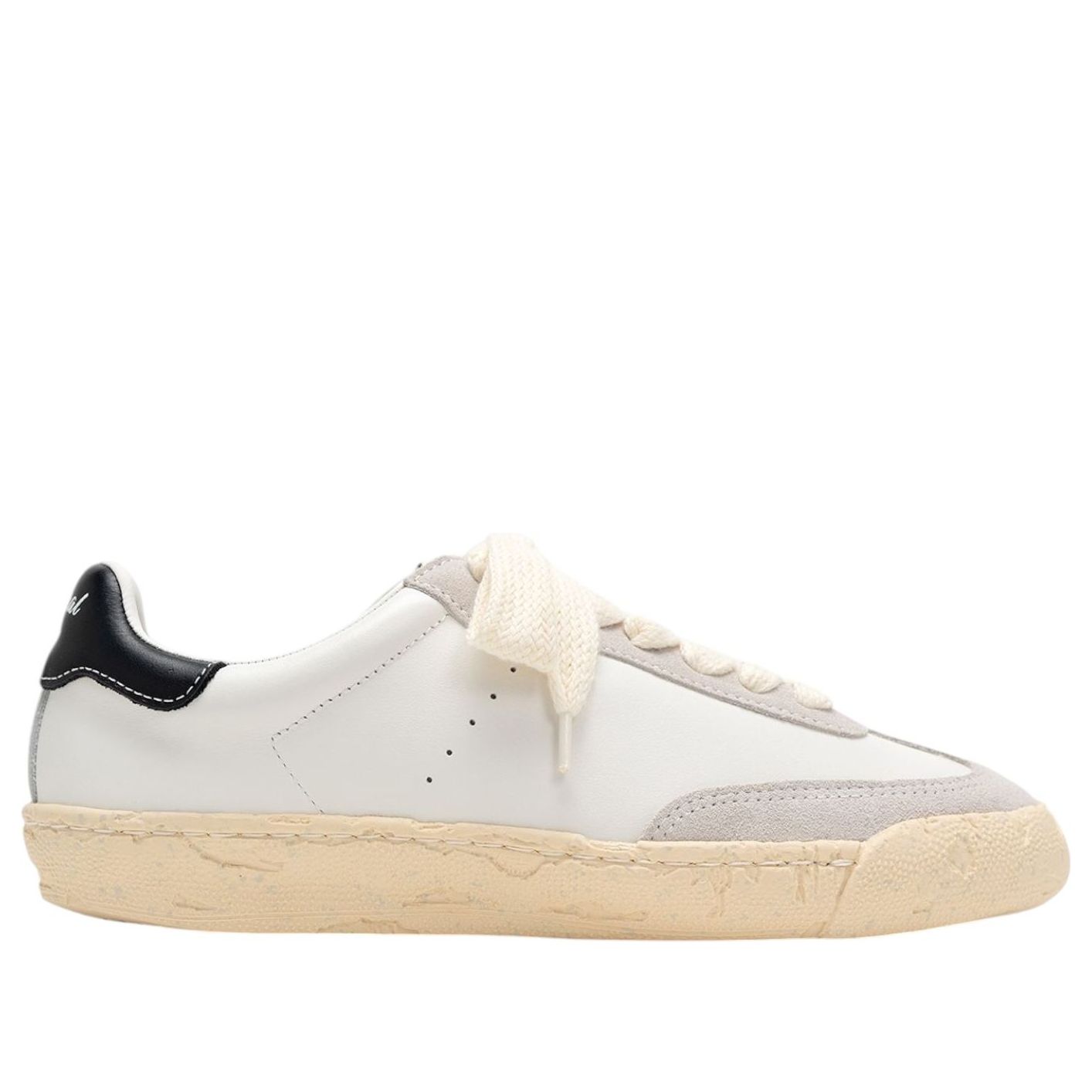 Maison MIHARA YASUHIRO FRANCIS PAST Sole Mixed Material Low 'White' S14FW704-WHITE