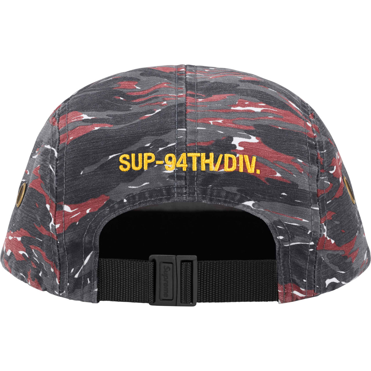 Supreme Military Camp Hat SS24 'Red Tiger Camo' SUP-SS24-2500