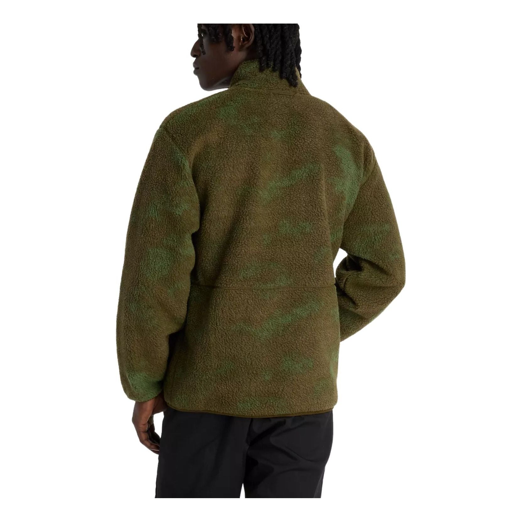 New Balance High Pile Printed Jacket Asia Sizing 'Woodland' MJ53503WDL