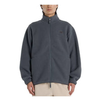 New Balance High Pile Jacket Asia Sizing 'Grphite with Black Cement' MJ53504GT