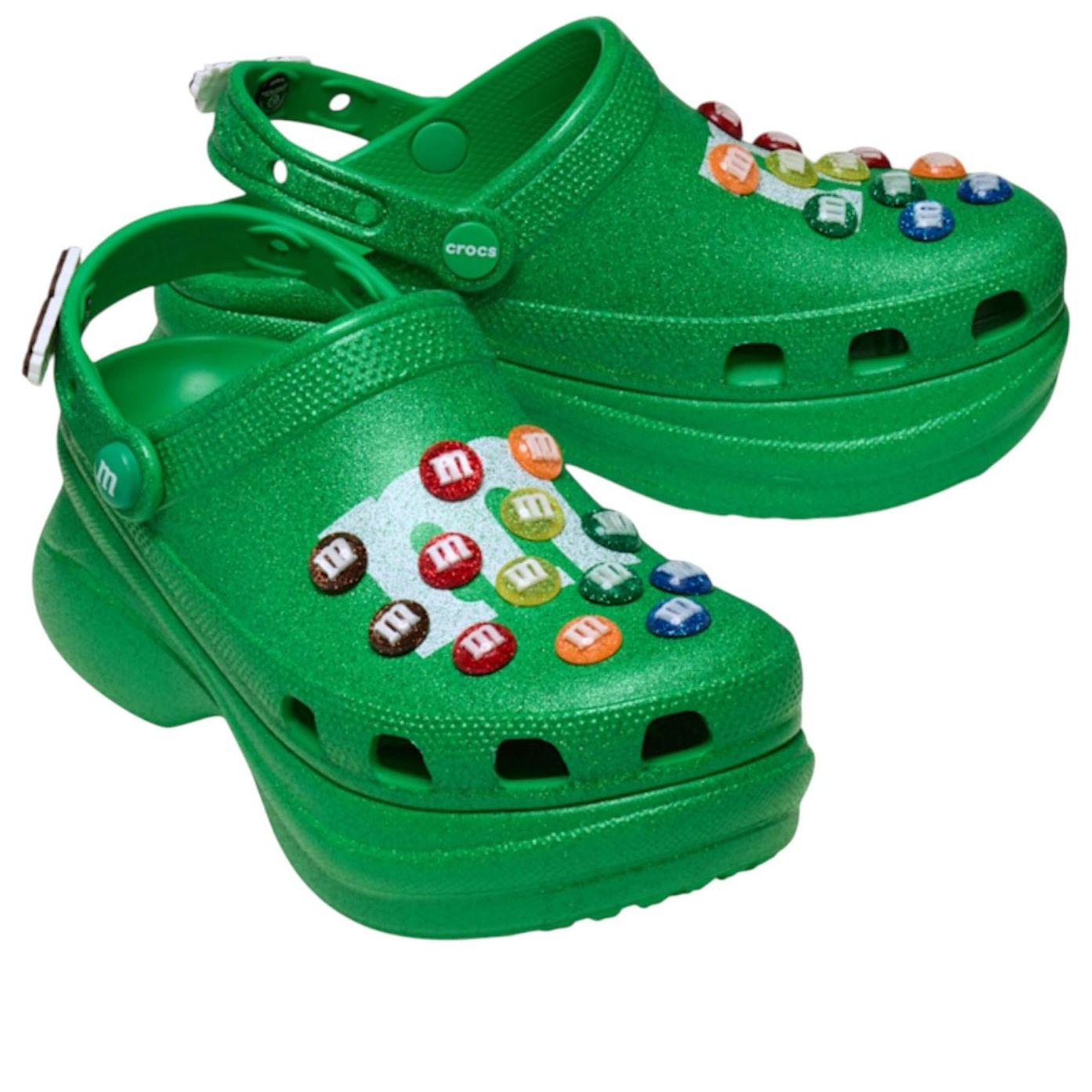 (WMNS) Crocs x M&M’s Bae Clog 'Multi Glitter' 212260-997