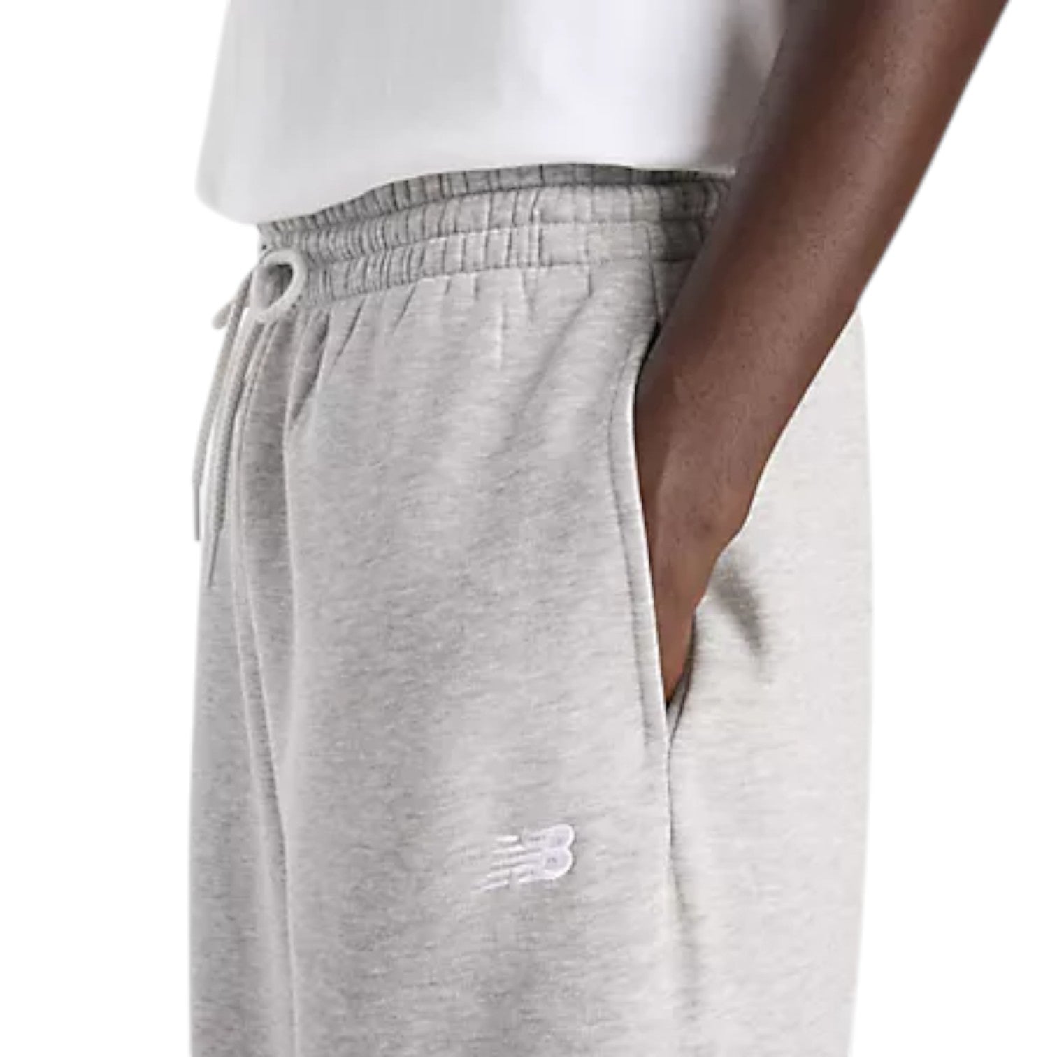 New Balance Sport Essentials Fleece Pants Asia Sizing 'Athletic Grey' MP53506AG