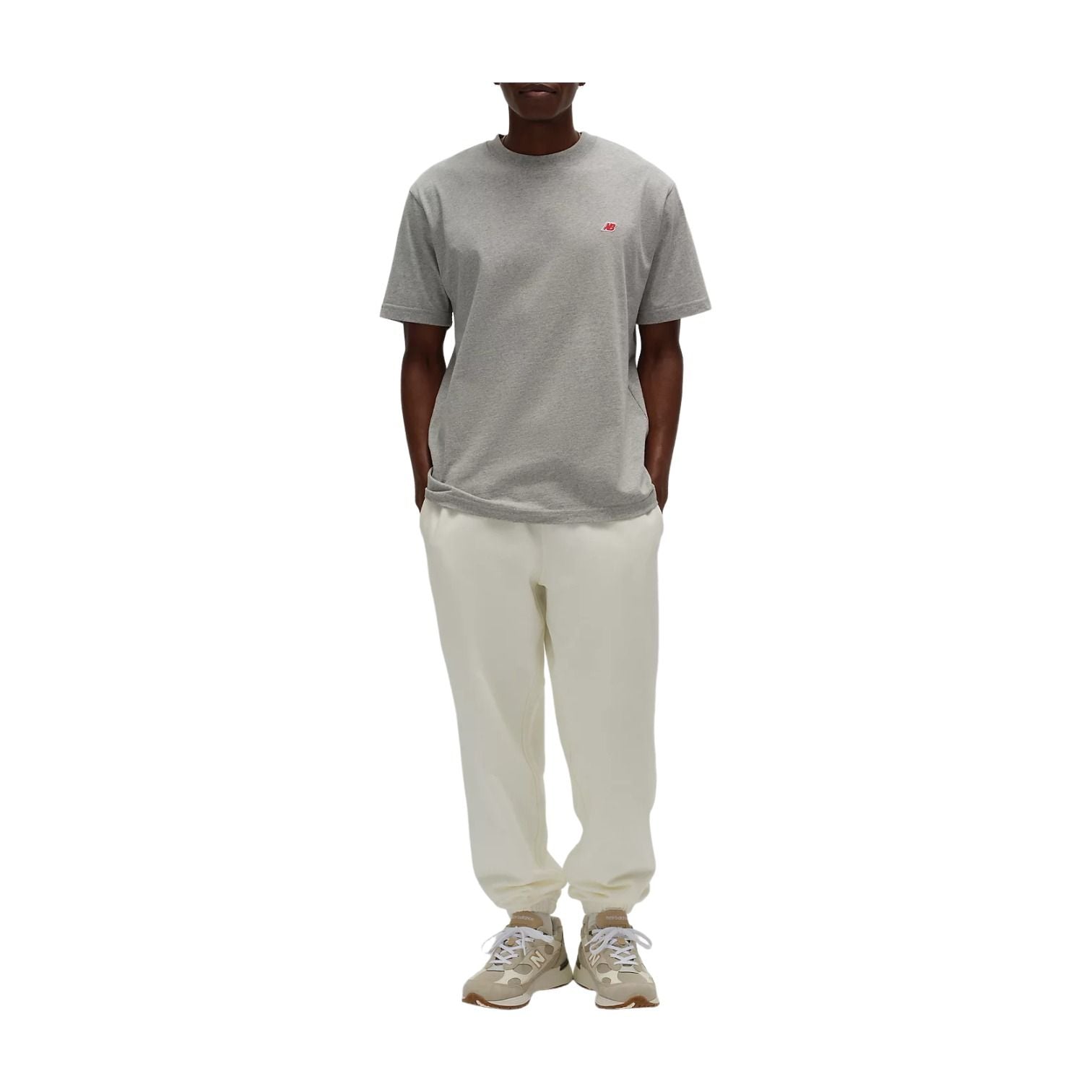 New Balance Made in USA Core T-Shirt Asia Sizing 'Athletic Grey' MT43543AG