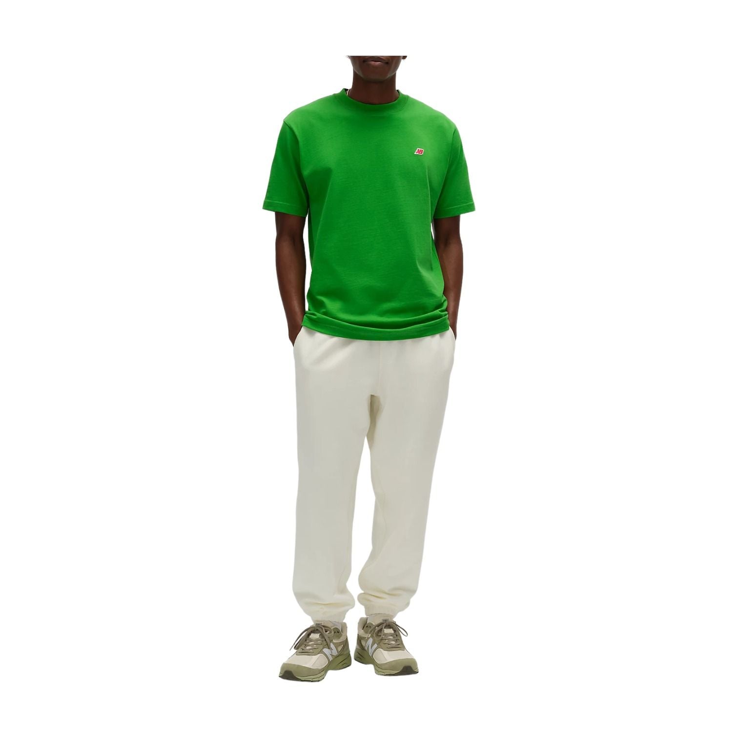 New Balance Made in USA Core T-Shirt Asia Sizing 'Alpine Green' MT43543AGN
