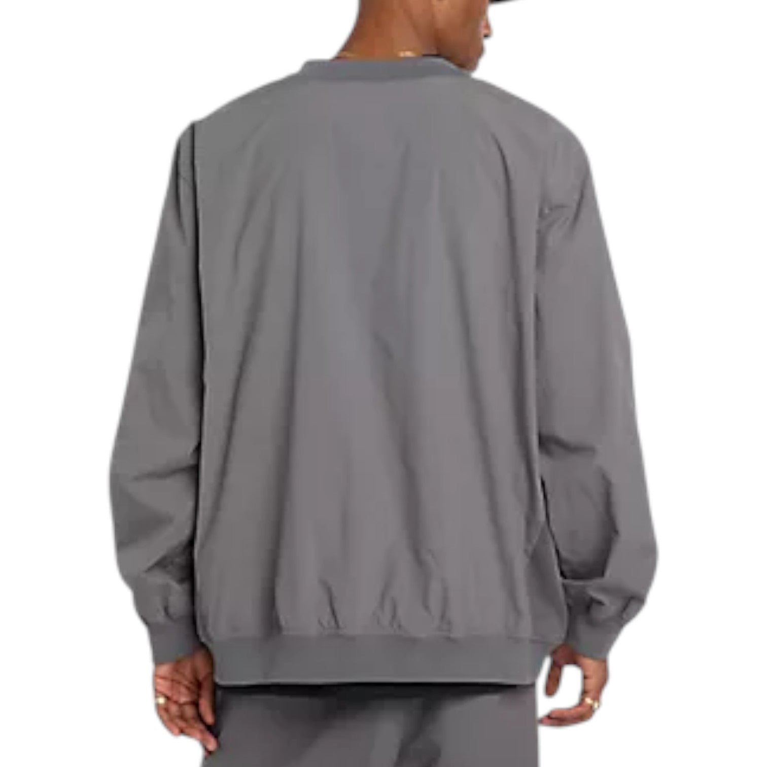 New Balance Numeric Woven Crew Oversized Asia Sizing 'Castlerock' MT53702CAS
