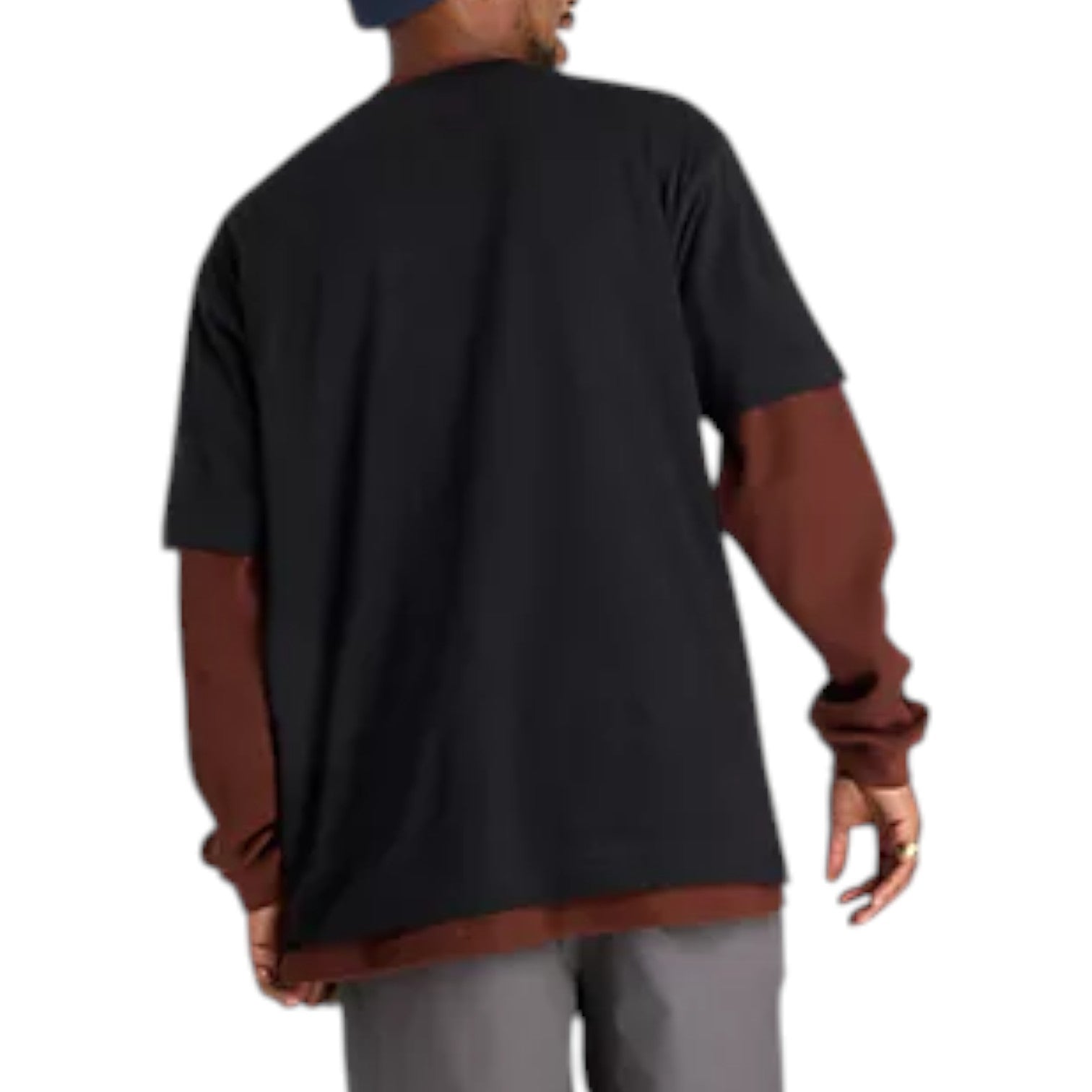 New Balance Numeric Small Logo Relaxed-Fit T-Shirt Asia Sizing 'Black' MT53706BK