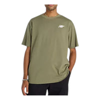 New Balance Numeric Small Logo Relaxed-Fit T-Shirt Asia Sizing 'Dark Olivine' MT53706DEK