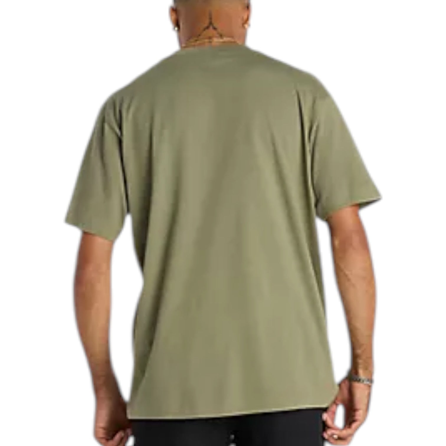 New Balance Numeric Small Logo Relaxed-Fit T-Shirt Asia Sizing 'Dark Olivine' MT53706DEK
