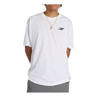 New Balance Numeric Small Logo Relaxed-Fit T-Shirt Asia Sizing 'White' MT53706WT