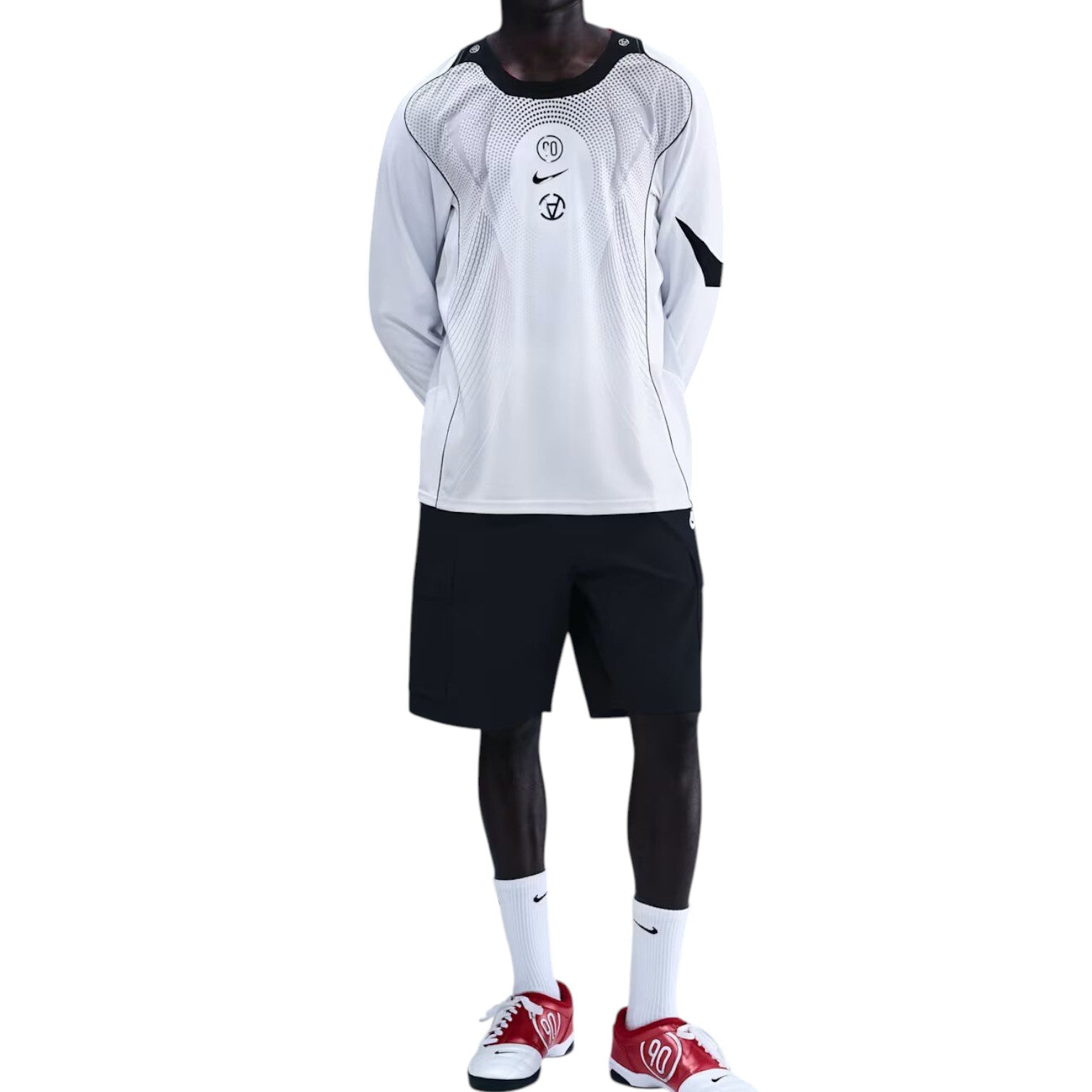 Nike x Slam Jam Total 90 Dri-FIT Long-Sleeve Jersey 'White' IO8392-100