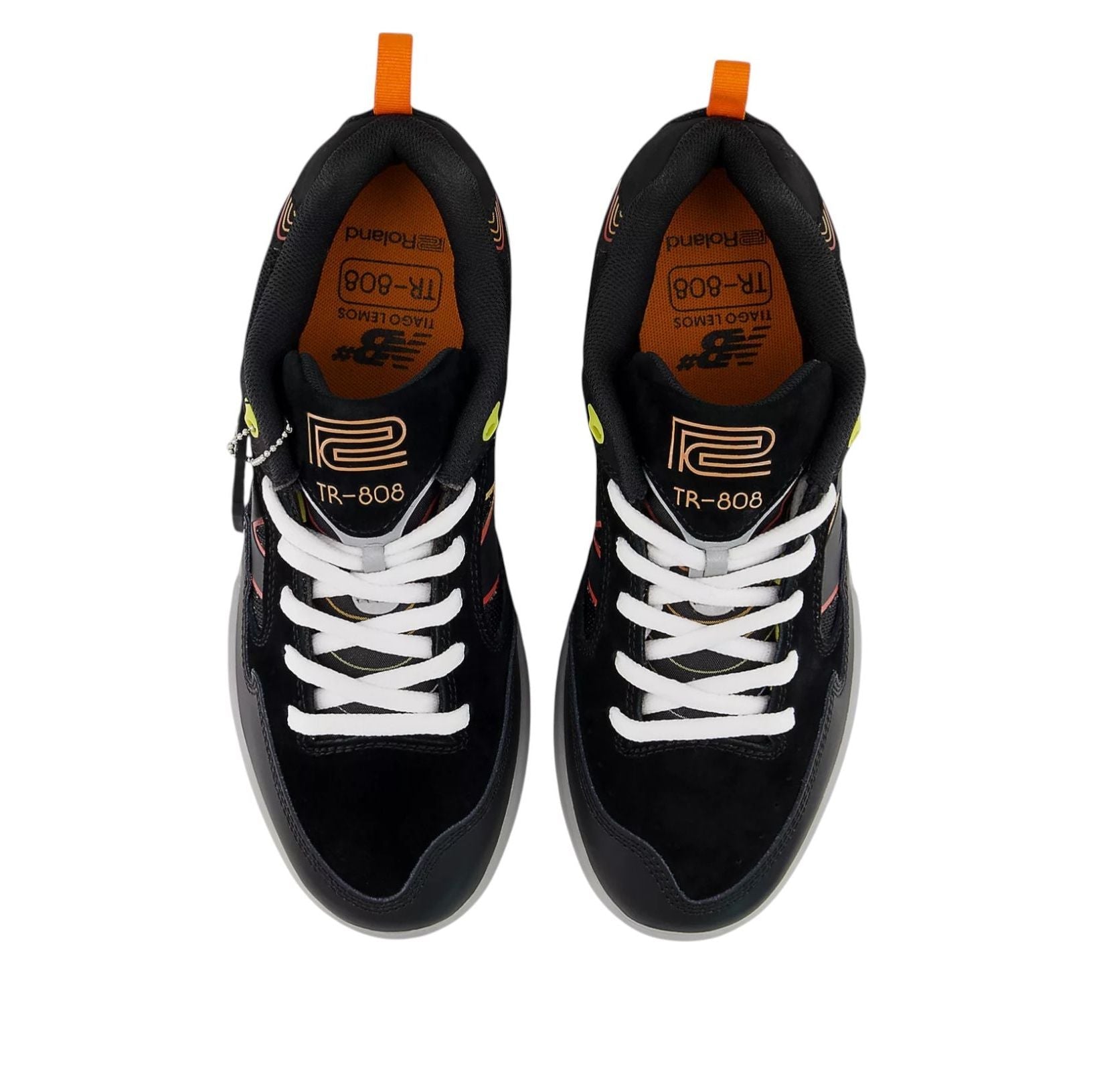 New Balance x Roland Numeric Tiago Lemos 808 Lite 'Black Orange' NM808LRO
