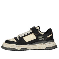 Maison MIHARA YASUHIRO Keith OG Sole VL Leather Low 'Black White' A14FW708-BLKWHT