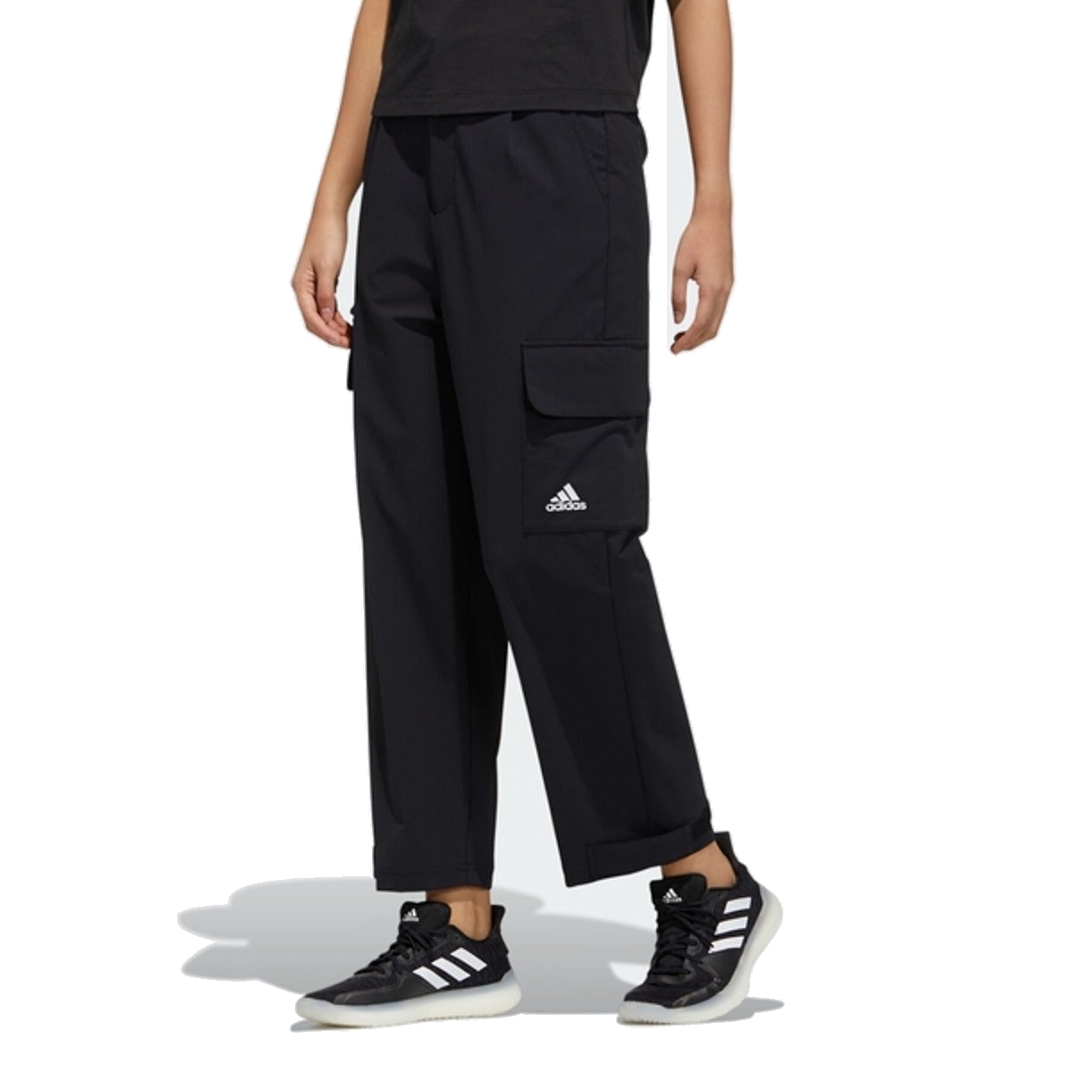(WMNS) adidas Tech Pants Asia Sizing 'Black' GP0608