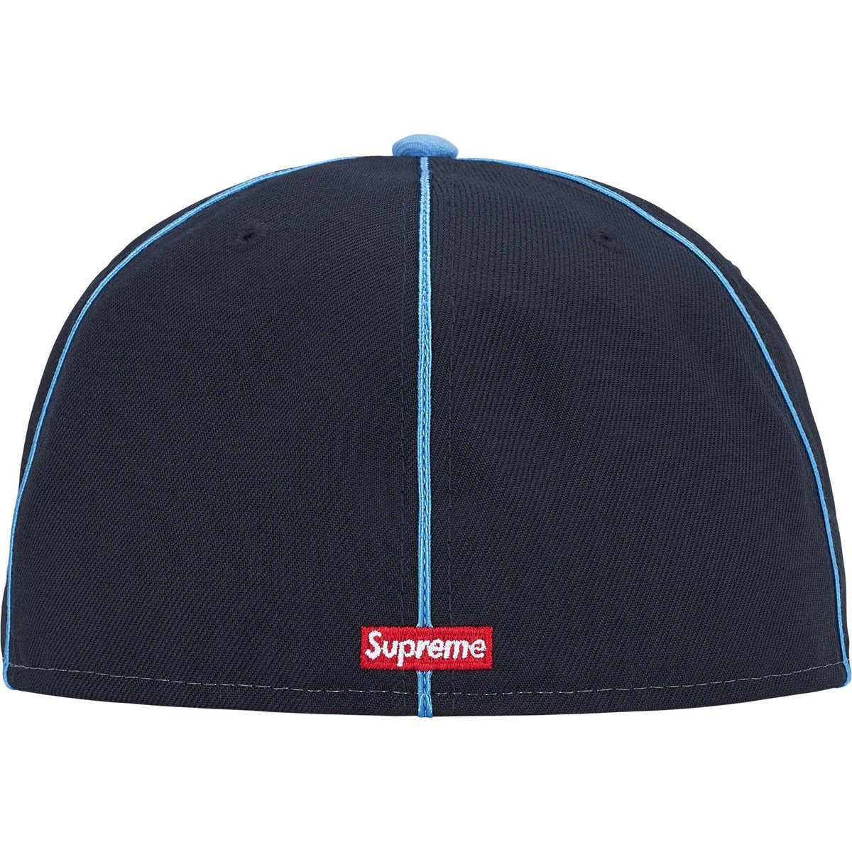 Supreme x New Era Piping Script Logo 'Navy' SS25H17-NAVY