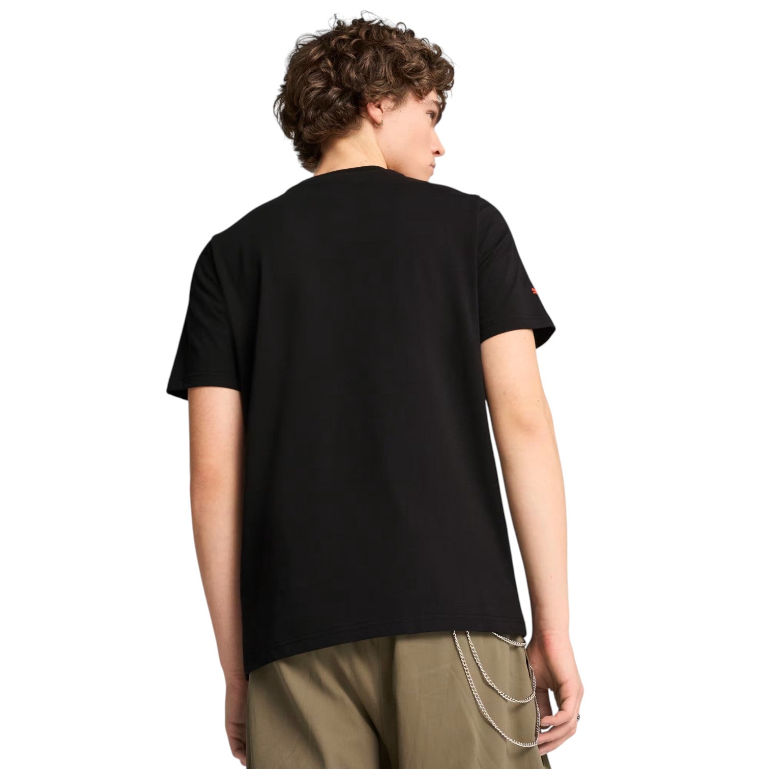 PUMA F1 Essentials Logo T-Shirt Regular Fit 'Black' 633264-01