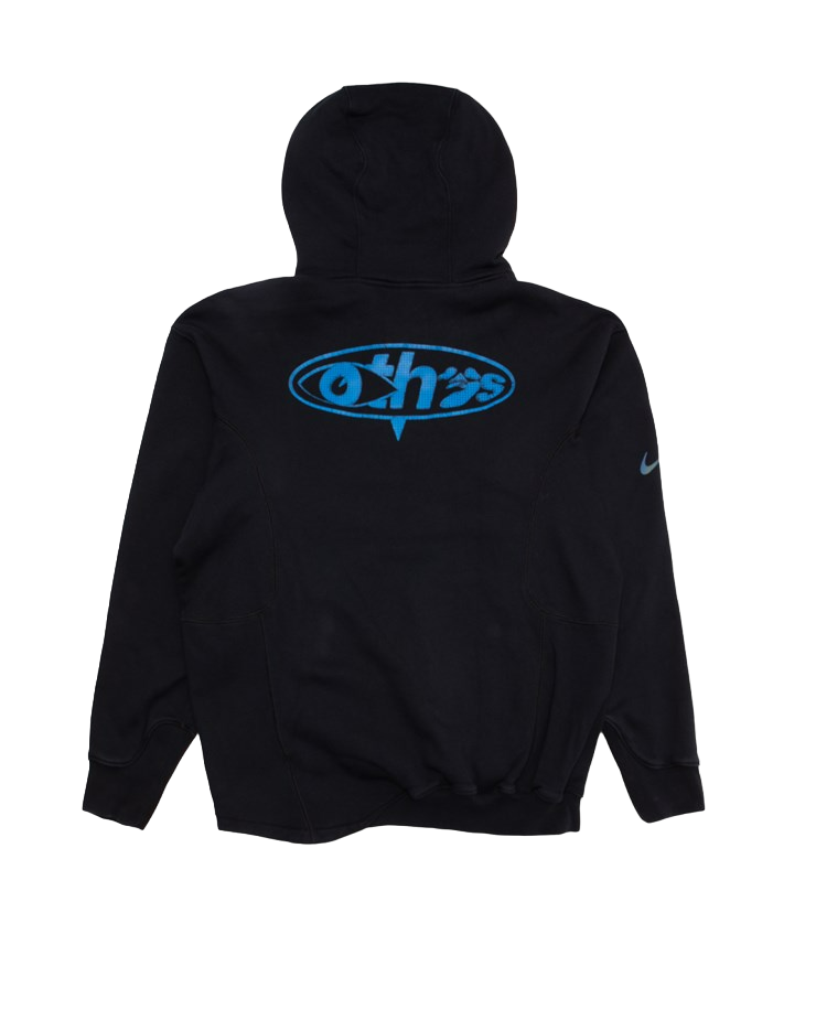Nike x Off-White Fleece Hoodie 'Black Blue' DN1759-010