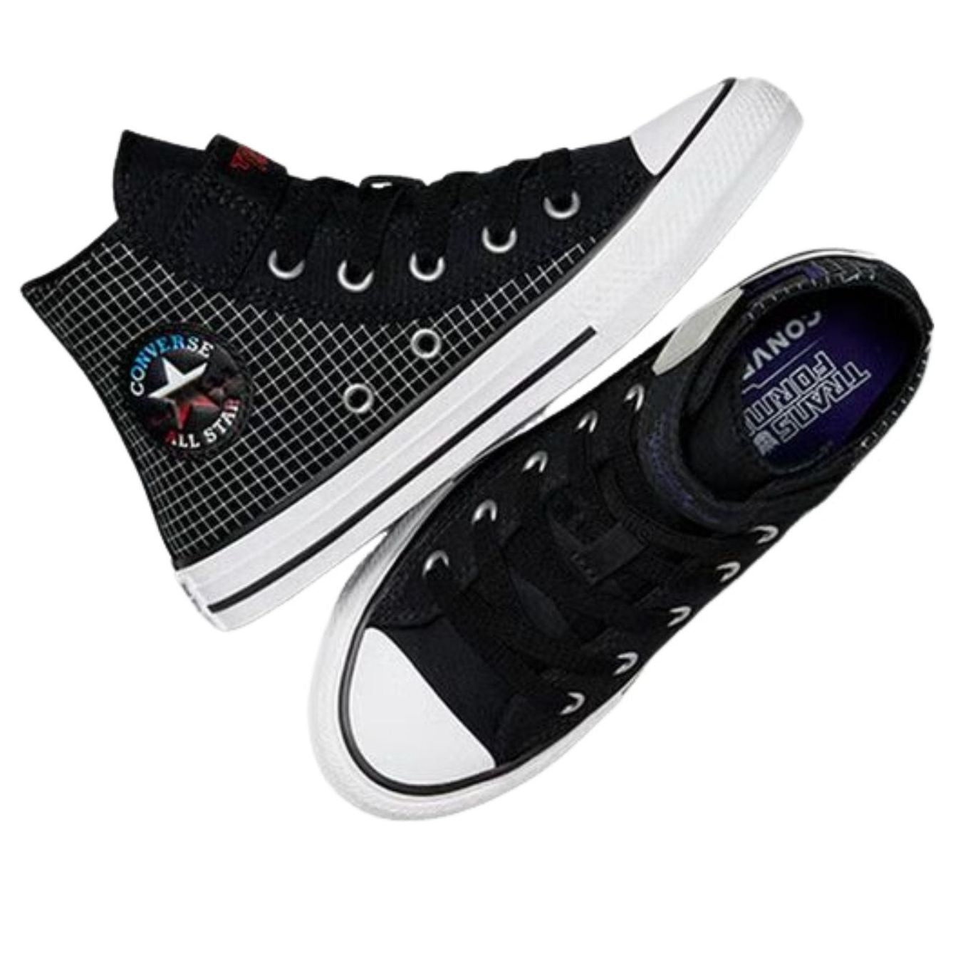 (PS) Converse Chuck Taylor All Star EasyOn Hi 'Transformers Autobots and Decepticons' A11660C