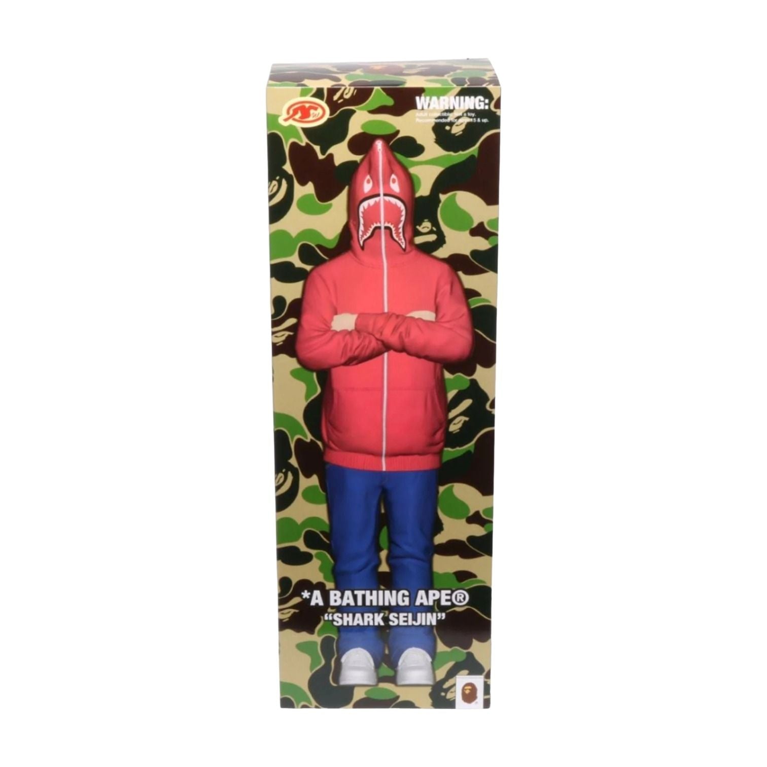 A Bathing Ape 2nd Shark Figure 'Pink' 1I70-185-001
