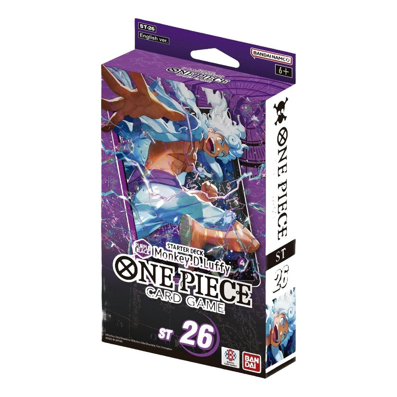 One Piece Card Eng. Starter Deck 26: PURPLE/BLACK Monkey.D.Luffy (ST26) 810158832459