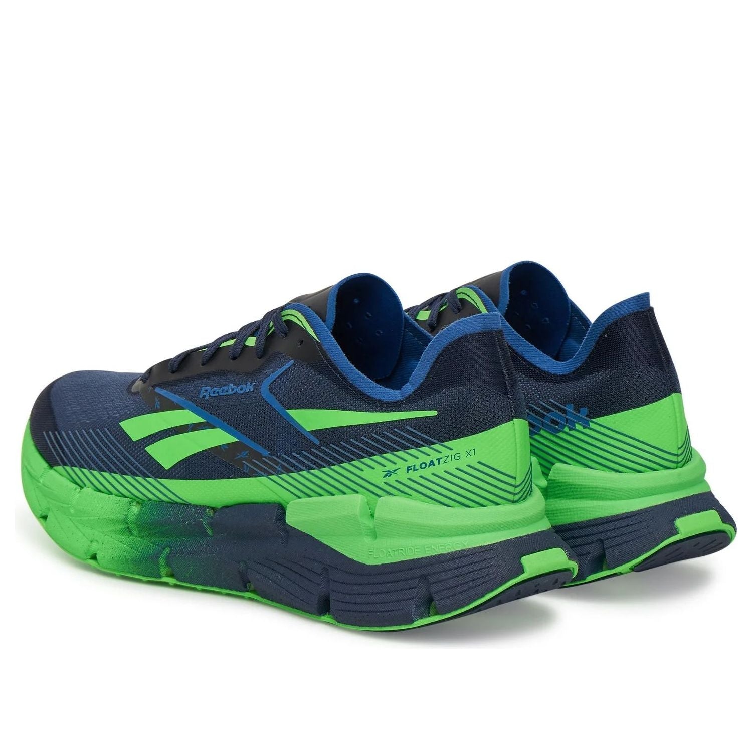 Reebok FloatZig X1 'Twilight Blue Solar Lime' 100210159