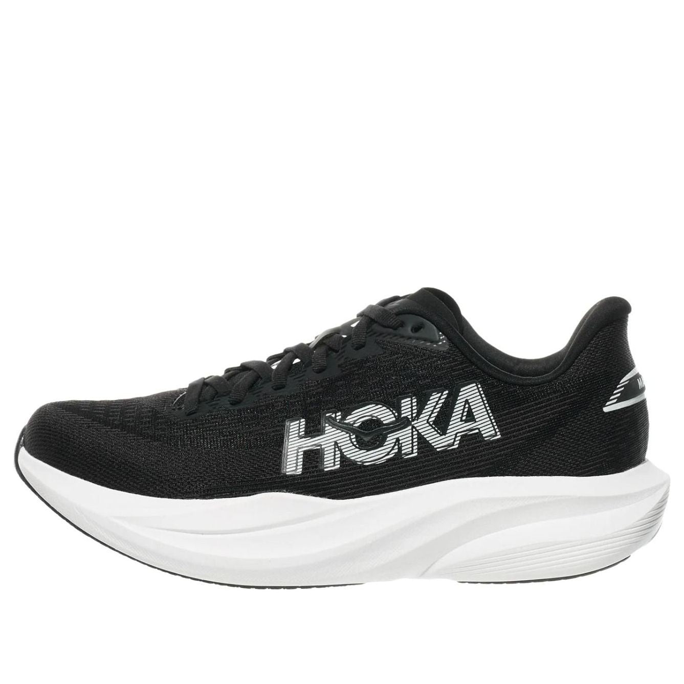 (WMNS) HOKA ONE ONE Mach 7 'Black White' 1171938-BWHT
