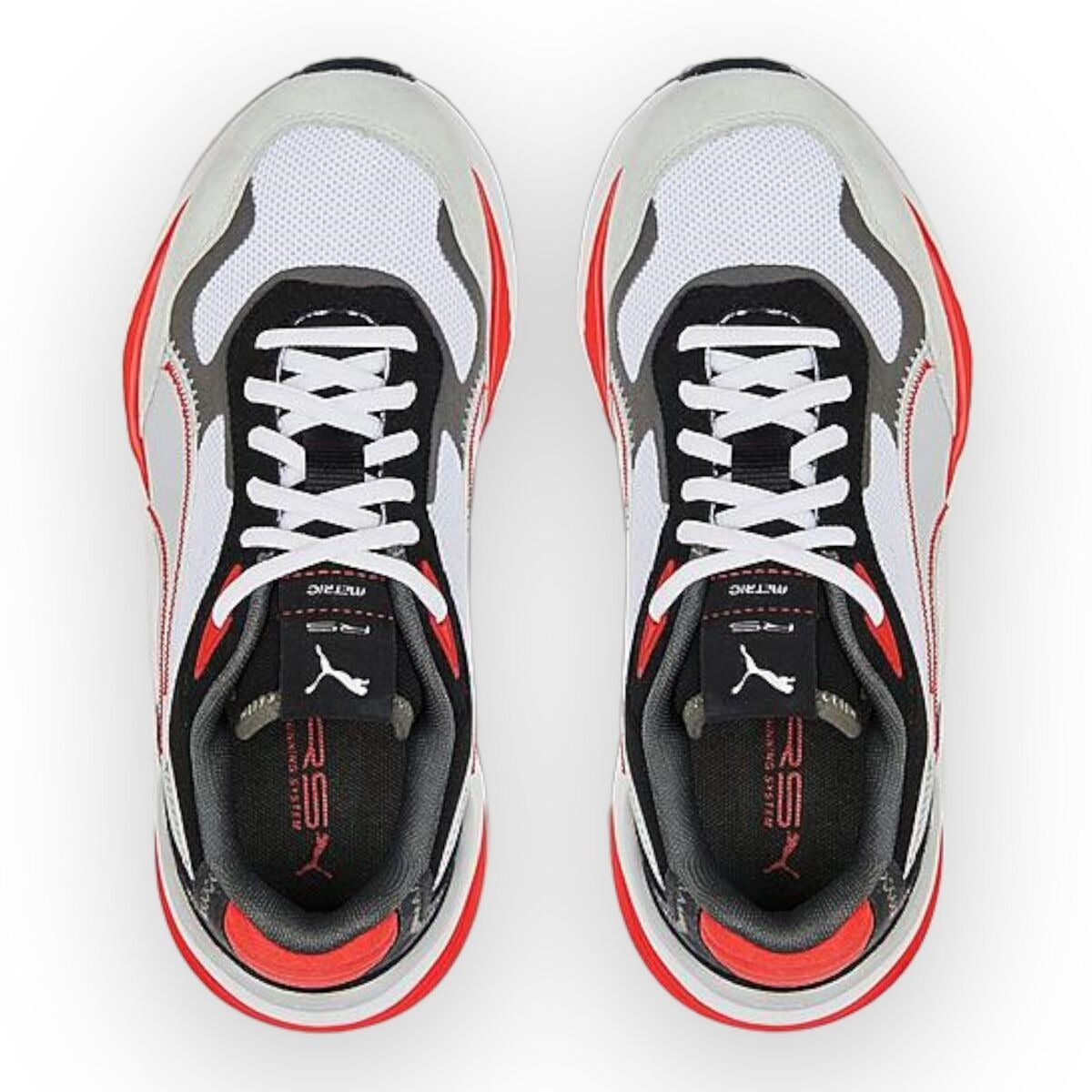 (GS) PUMA Rs-Metric 'White Black Red' 386050-02