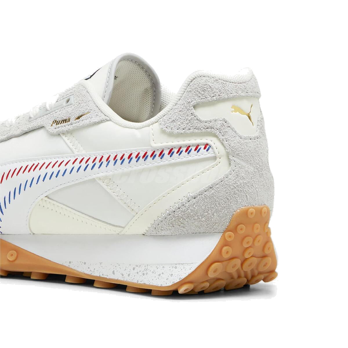PUMA Blaktop Rider Premium Athletics 'White Brown' 398196-01