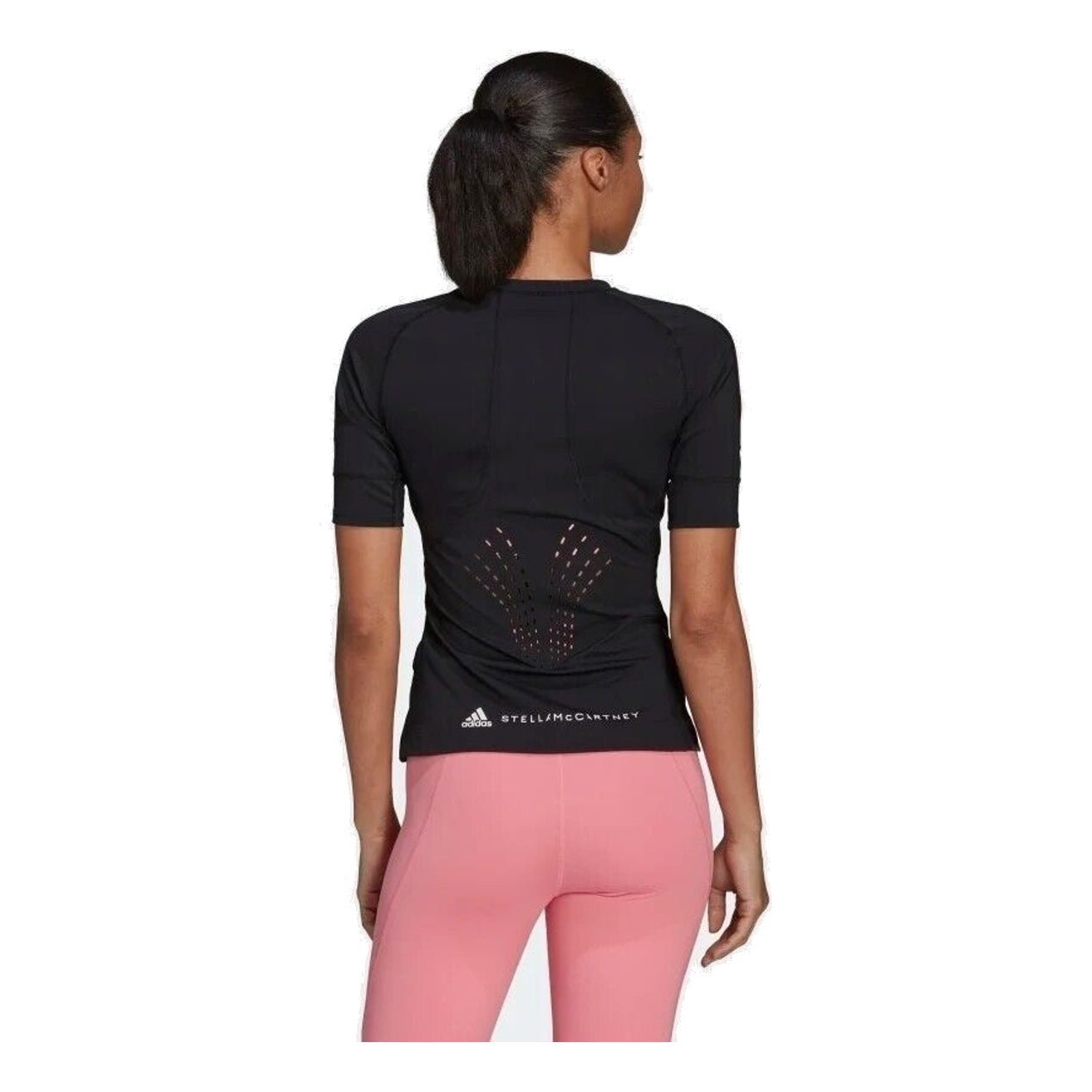(WMNS) adidas by Stella McCartney TruePurpose Training T-Shirt Asia Sizing 'Black' HD9103