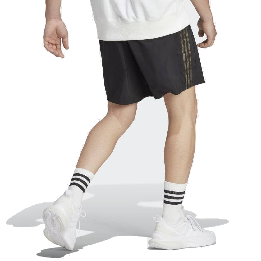 adidas AEROREADY Essentials Chelsea 3-Stripes Shorts Asia Sizing 'Black Green' IC1493