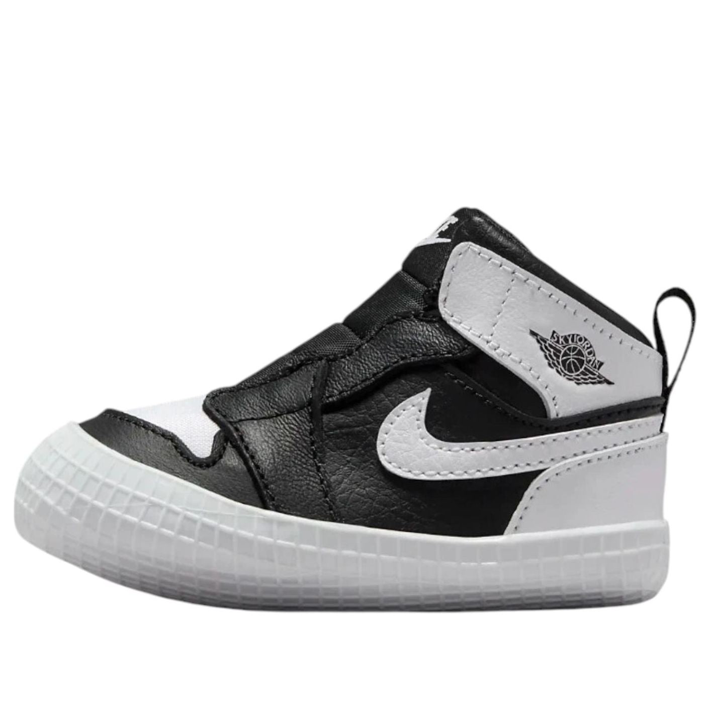 (TD) Air Jordan 1 Crib Bootie 'Black White' AT3745-010