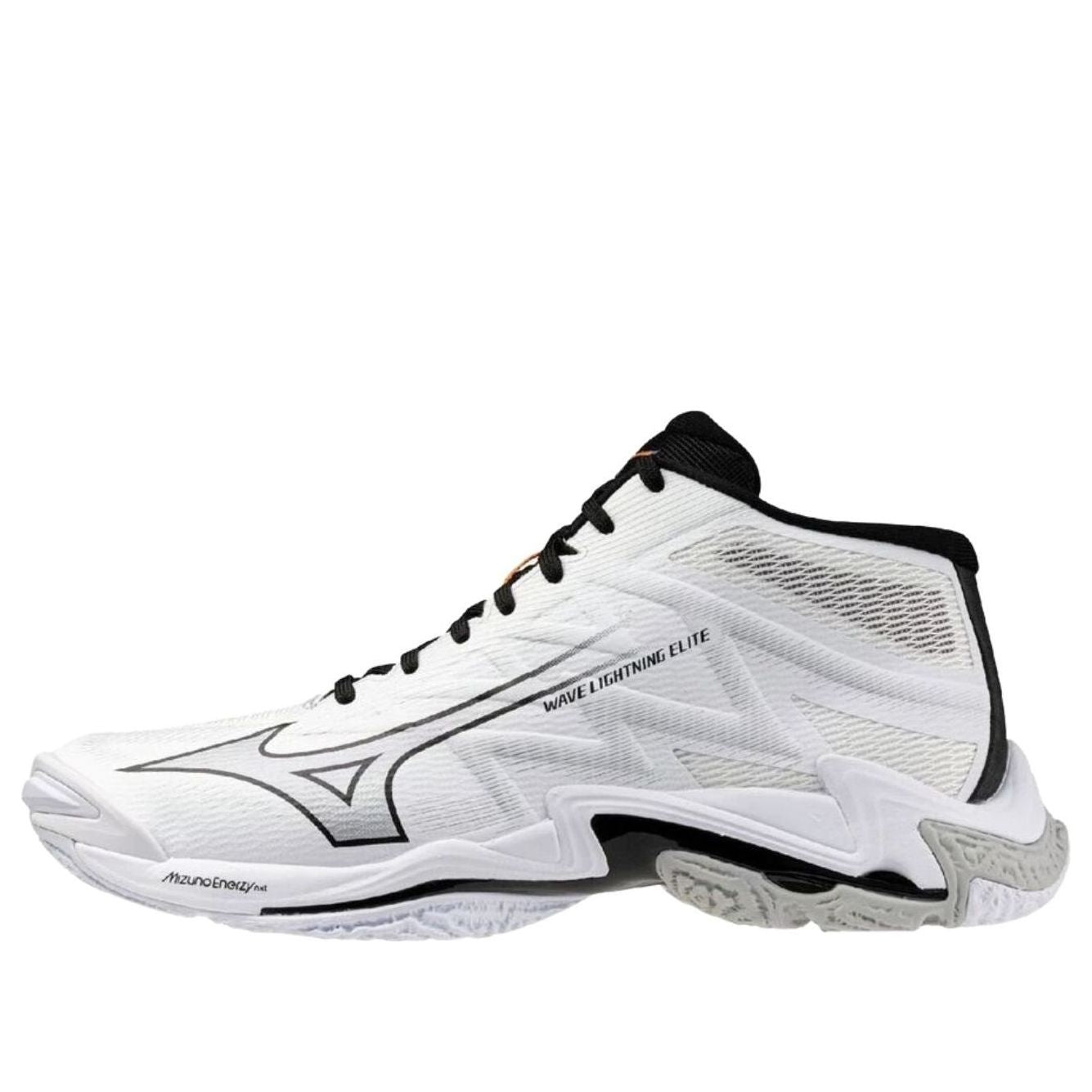 Mizuno Wave Lightning Elite Mid 'White Black' V1GA260551