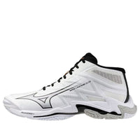 Mizuno Wave Lightning Elite Mid 'White Black' V1GA260551