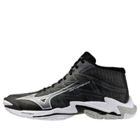 Mizuno Wave Lightning Elite Mid 'Black White' V1GA260552