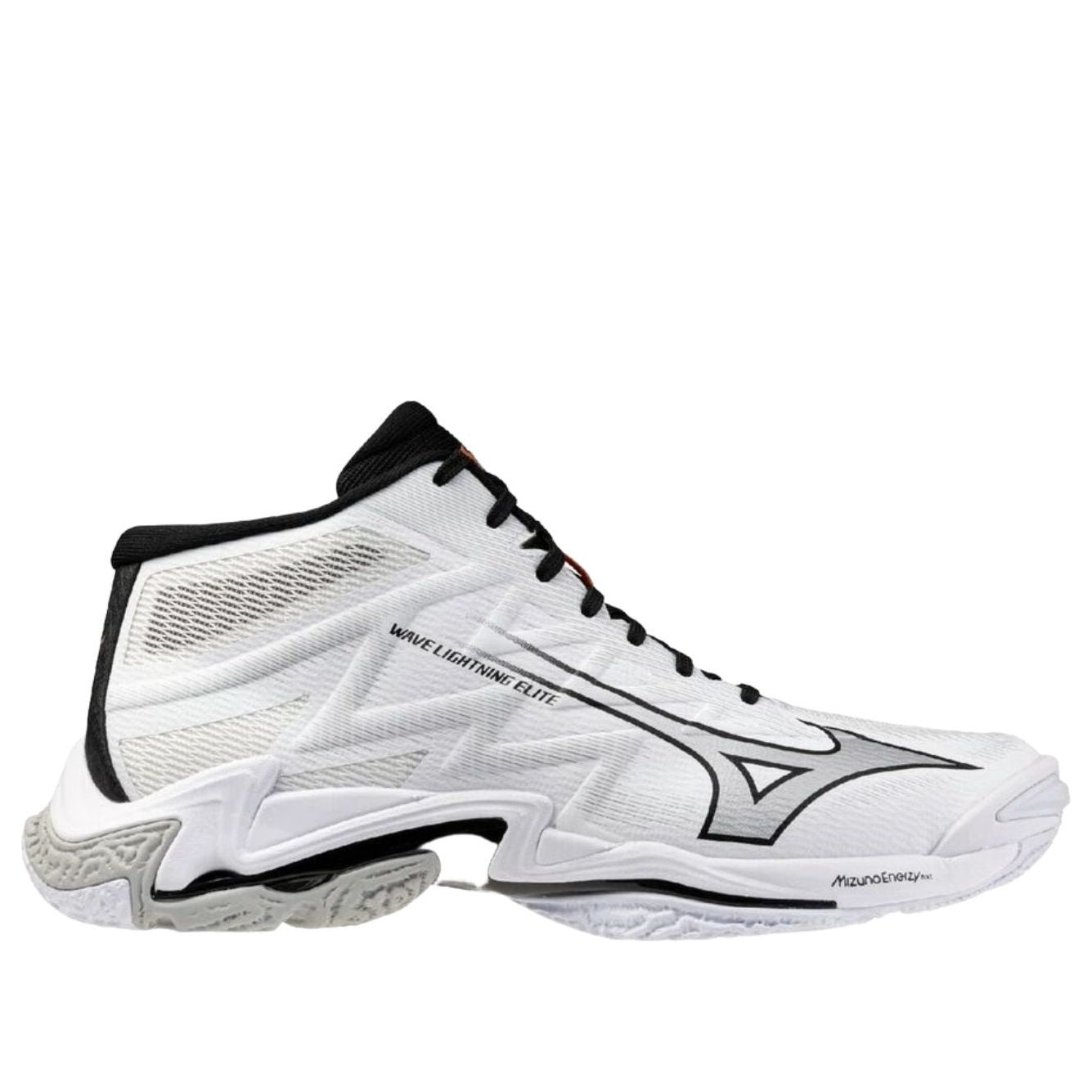 Mizuno Wave Lightning Elite Mid 'White Black' V1GA260551