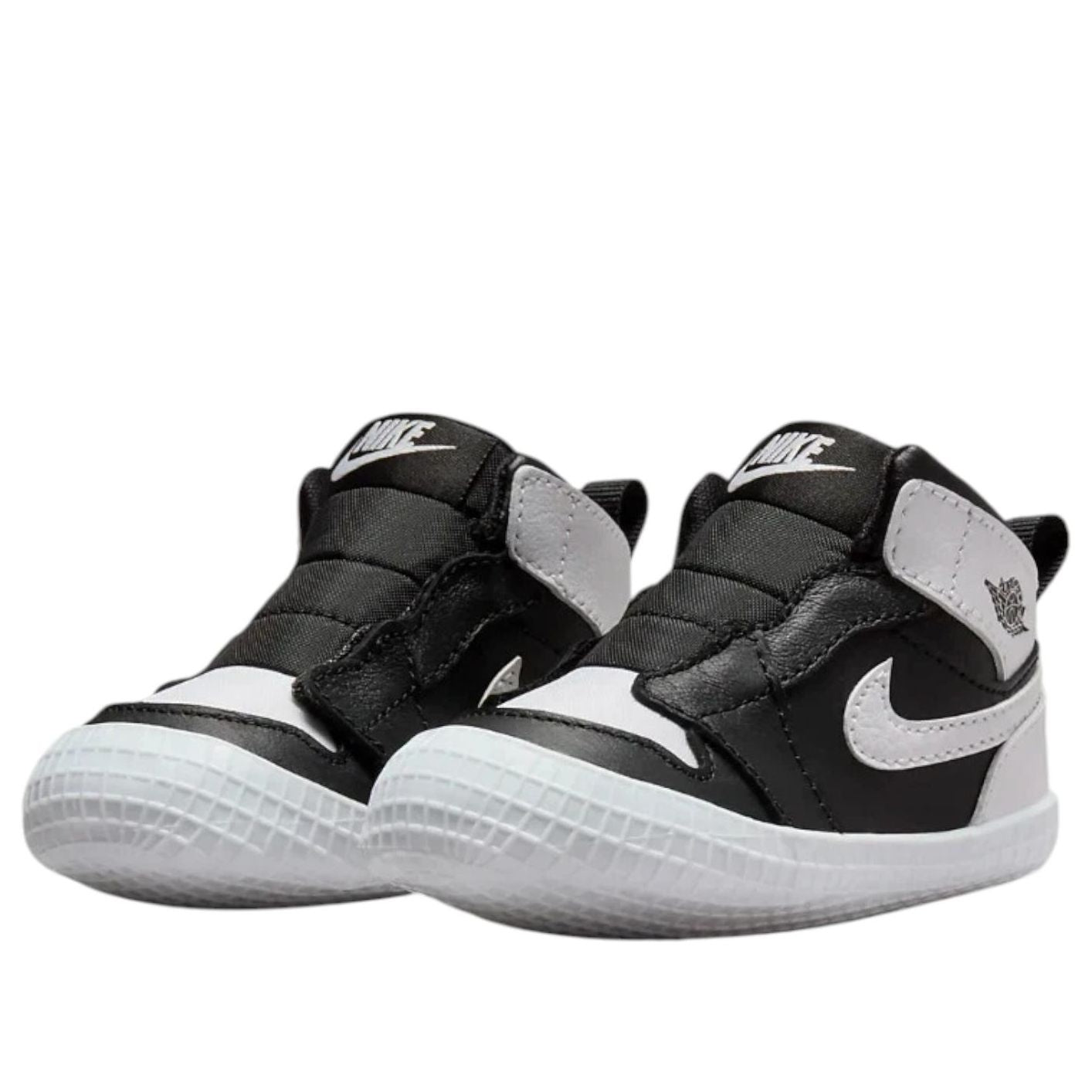 (TD) Air Jordan 1 Crib Bootie 'Black White' AT3745-010