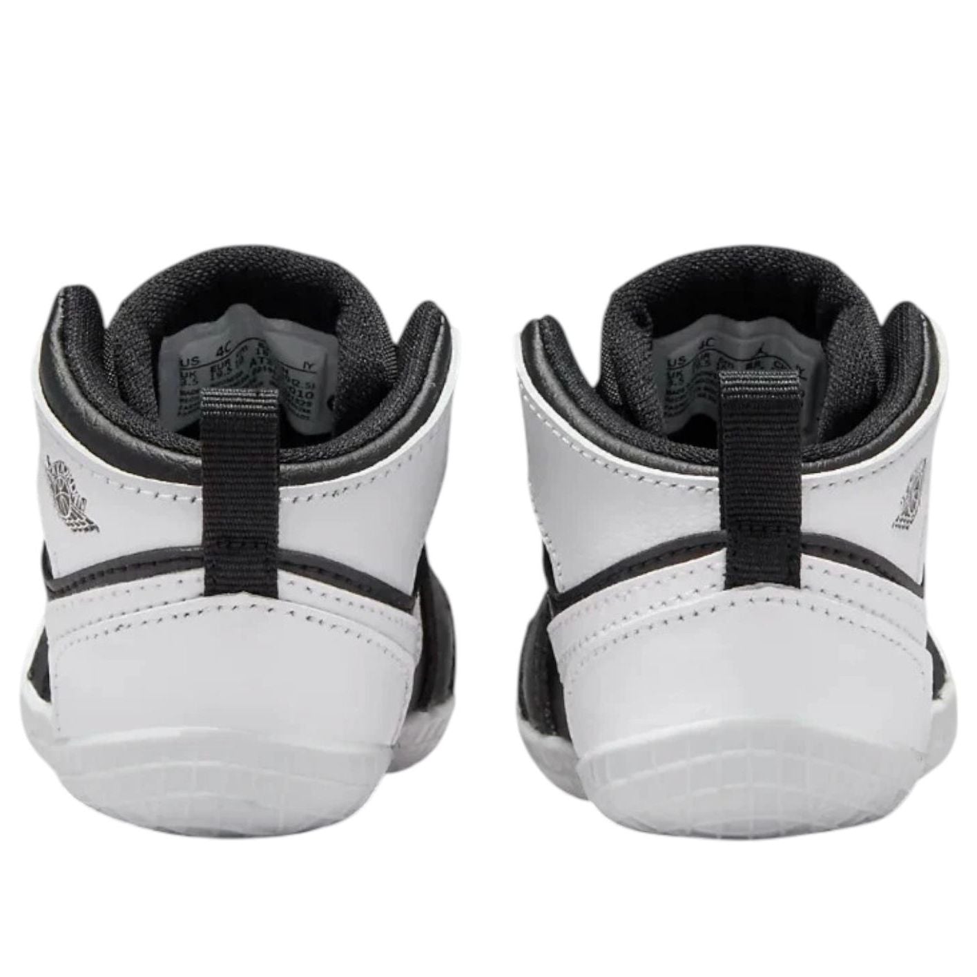 (TD) Air Jordan 1 Crib Bootie 'Black White' AT3745-010