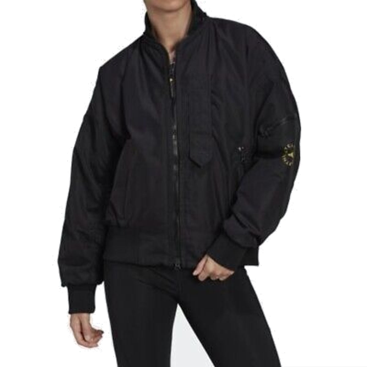 (WMNS) adidas by Stella McCartney Woven Bomber Jacket Asia Sizing 'Black' HG6887